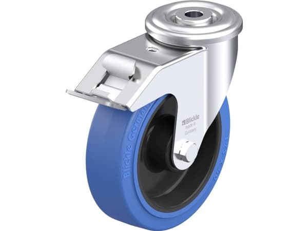 Blickle 677898 LER-POEV 125R-FI-SB Teräksinen kääntöpyörä Pyörän halkaisija: 125 mm Kantavuus (max.): 150 kg 1 kpl