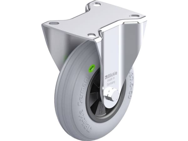 Blickle 706911 B-VWPP 125G-SG Kiinteä teräspyörä Pyörän halkaisija: 125 mm Kantavuus (max.): 50 kg 1 kpl
