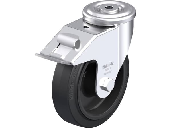 Blickle 737371 LER-POEV 160R-FI Teräksinen kääntöpyörä Pyörän halkaisija: 160 mm Kantavuus (max.): 300 kg 1 kpl