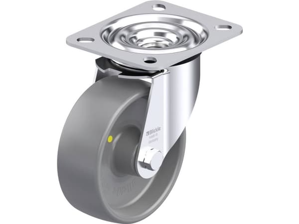 Blickle 742081 LE-PO 100G-ELS Teräksinen kääntöpyörä Pyörän halkaisija: 100 mm Kantavuus (max.): 150 kg 1 kpl