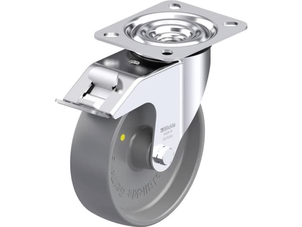 Blickle 743198 LE-PO 125G-FI-ELS Styrehjul i stål Hjuldiameter: 125 mm Bæreevne (maks.): 150 kg 1 stk