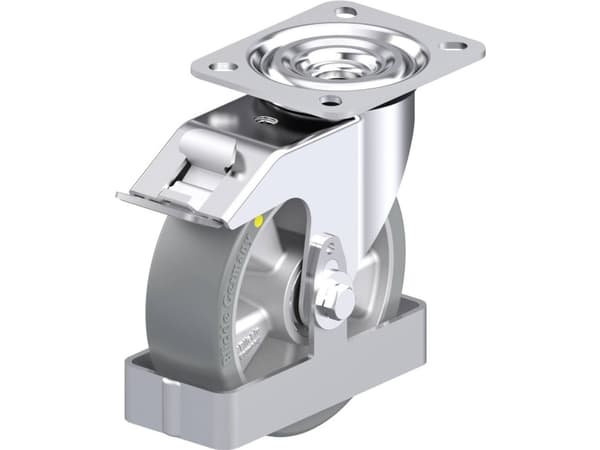 Blickle 746982 L-ALTH 125K-FI-AS-FS Teräksinen kääntöpyörä Pyörän halkaisija: 125 mm Kantavuus (max.): 250 kg 1 kpl