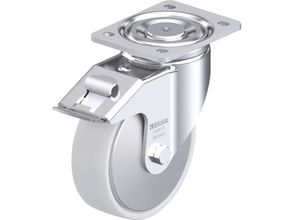 Blickle 750030 LH-PO 160K-FI-FA Teräksinen kääntöpyörä Pyörän halkaisija: 160 mm Kantavuus (max.): 450 kg 1 kpl