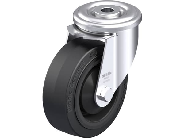 Blickle 755852 LER-POEV 100KA Teräksinen kääntöpyörä Pyörän halkaisija: 100 mm Kantavuus (max.): 150 kg 1 kpl