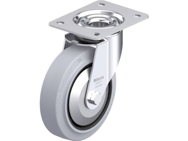 Blickle 850174 LE-POEV 160XR-SG-FA Ohjauspyörä terästä Pyörän halkaisija: 160 mm Kantavuus (max.): 300 kg 1 kpl