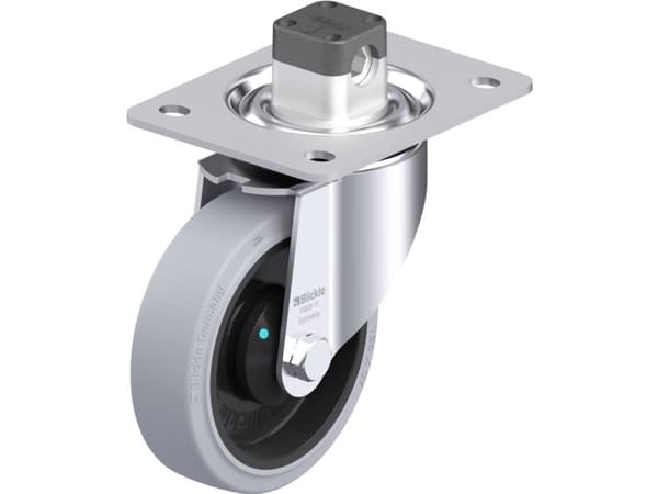 Blickle 851175 LK-POEV 125KAD-3-CS11-SG Teräksinen kääntöpyörä Pyörän halkaisija: 125 mm Kantavuus (max.): 250 kg 1 kpl