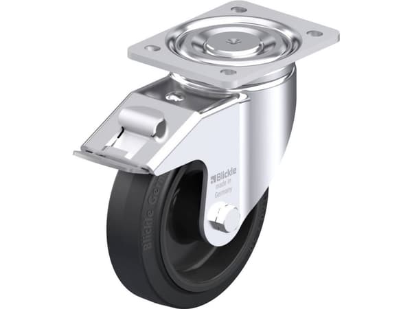 Blickle 851807 LH-POEV 160XR-FI Ohjauspyörä terästä Pyörän halkaisija: 160 mm Kantavuus (max.): 400 kg 1 kpl