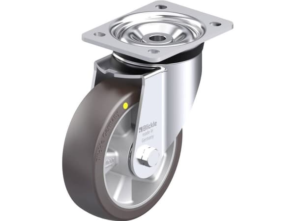 Blickle 854350 LK-ALST 160K-AS Ohjauspyörä terästä Pyörän halkaisija: 160 mm Kantavuus (max.): 580 kg 1 kpl