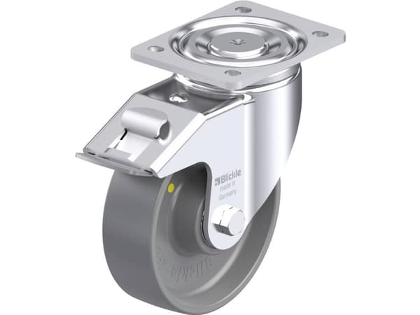 Blickle 868443 LH-PO 160K-FI-ELS Teräksinen kääntöpyörä Pyörän halkaisija: 160 mm Kantavuus (max.): 450 kg 1 kpl
