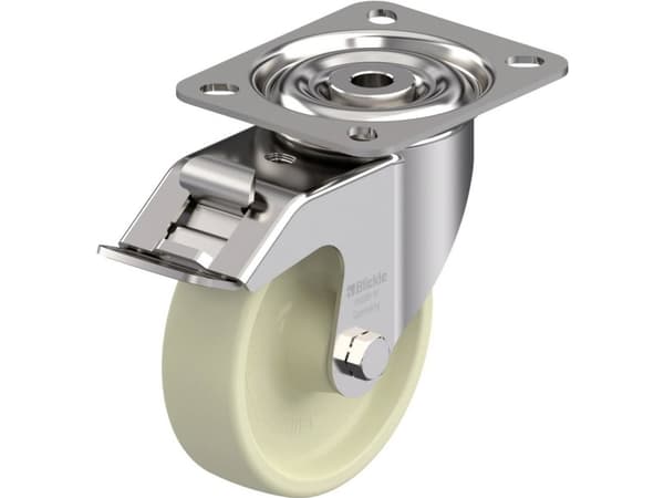 Blickle 869512 LIX-POH 100G-FI Kuumuutta kestävä ohjauspyörä ruostumattomasta teräksestä Pyörän halkaisija: 100 mm Kantavuus (max.): 150 kg 1 kpl