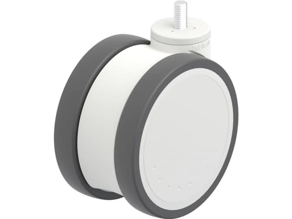 Blickle 872837 LKD-PATH 125K-GS10 Muovinen kaksoispyörä Pyörän halkaisija: 125 mm Kantavuus (max.): 125 kg 1 kpl