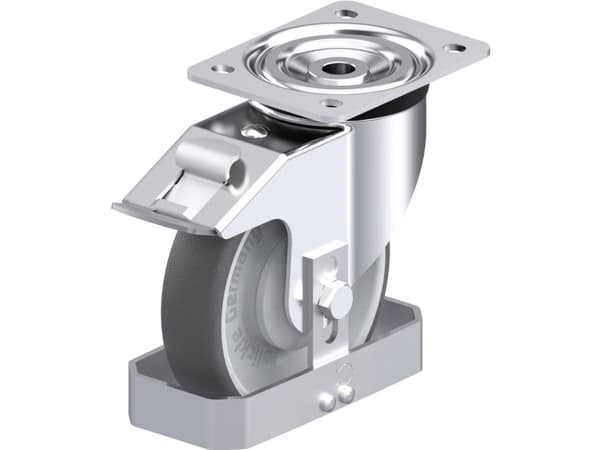 Blickle 885713 L-PATH 160KA-FI-FS Teräksinen kääntöpyörä Pyörän halkaisija: 160 mm Kantavuus (max.): 400 kg 1 kpl