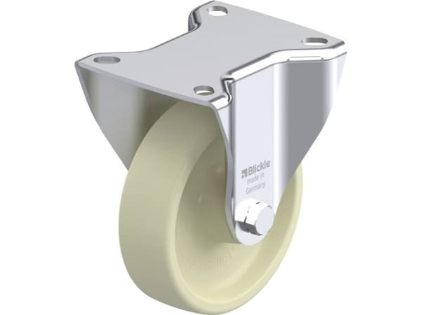 Blickle 887398 B-POH 100G Teräspyörä, kiinteä Pyörän halkaisija: 100 mm Kantavuus (max.): 240 kg 1 kpl