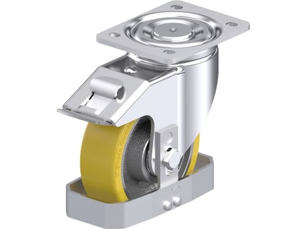 Blickle 887425 LH-GTH 150K-FI-FS Teräksinen kääntöpyörä Pyörän halkaisija: 150 mm Kantavuus (max.): 800 kg 1 kpl