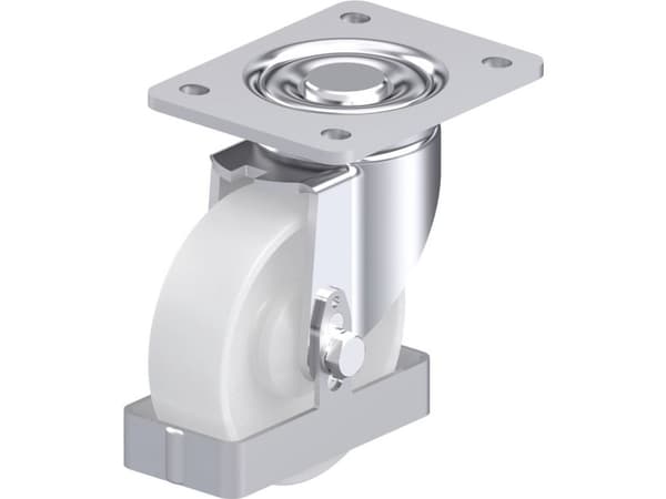 Blickle 896240 LH-PO 125KA-3-FS Teräksinen kääntöpyörä Pyörän halkaisija: 125 mm Kantavuus (max.): 300 kg 1 kpl