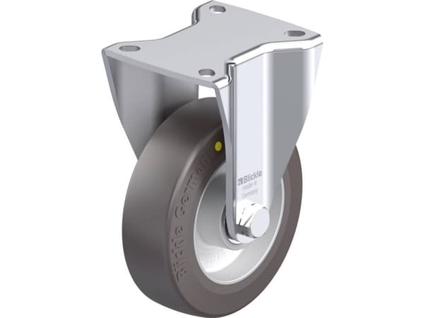 Blickle 896755 BH-ALST 125K-1-AS Kiinteä teräspyörä Pyörän halkaisija: 125 mm Kantavuus (max.): 370 kg 1 kpl