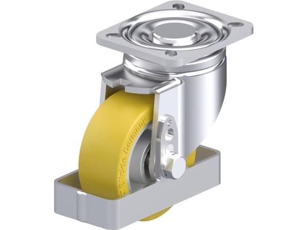Blickle 899751 LH-ALTH 101K-1-FS Ohjauspyörä terästä Pyörän halkaisija: 100 mm Kantavuus (max.): 420 kg 1 kpl