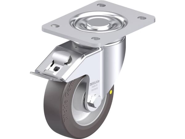 Blickle 905954 LH-ALST 125K-3-FI-AS Styrehjul i stål Hjuldiameter: 125 mm Bæreevne (maks.): 370 kg 1 stk