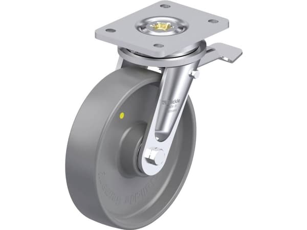 Blickle 908368 LO-PO 200K-ST-ELS Raskaan sarjan kääntyvä pyörä Pyörän halkaisija: 200 mm Kantavuus (max.): 600 kg 1 kpl