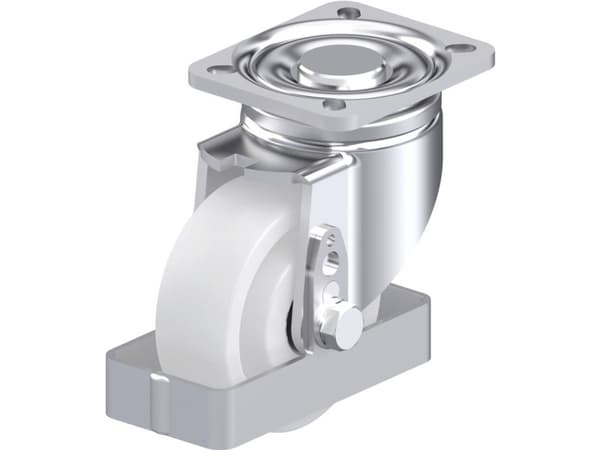 Blickle 908721 LH-SPO 100K-1-FS Teräksinen kääntöpyörä Pyörän halkaisija: 100 mm Kantavuus (max.): 500 kg 1 kpl