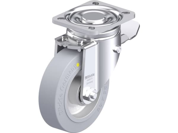 Blickle 918028 LH-ALEV 125K-1-ST-SG-AS Teräksinen kääntöpyörä Pyörän halkaisija: 125 mm Kantavuus (max.): 250 kg 1 kpl