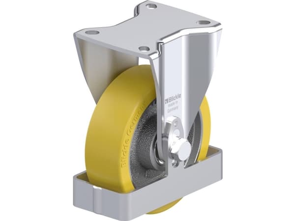 Blickle 918091 BH-GTH 125K-1-FS Kiinteä teräspyörä Pyörän halkaisija: 125 mm Kantavuus (max.): 550 kg 1 kpl