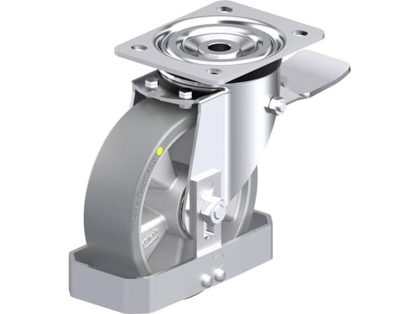 Blickle 921399 L-ALTH 160K-ST-AS-FS Teräksinen kääntöpyörä Pyörän halkaisija: 160 mm Kantavuus (max.): 400 kg 1 kpl
