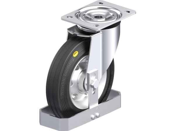 Blickle 922899 L-RD 200K-FS Teräksinen kääntöpyörä Pyörän halkaisija: 200 mm Kantavuus (max.): 350 kg 1 kpl