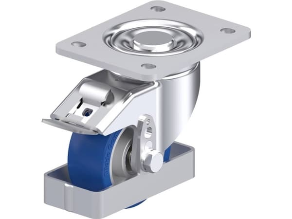 Blickle 925525 LH-ALBS 100K-3-FI-FS Teräksinen kääntöpyörä Pyörän halkaisija: 100 mm Kantavuus (max.): 320 kg 1 kpl