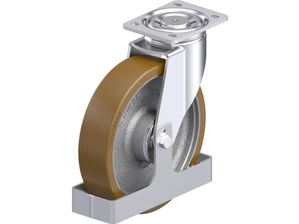 Blickle 926847 LH-GB 250K-FS Teräksinen kääntöpyörä Pyörän halkaisija: 250 mm Kantavuus (max.): 900 kg 1 kpl