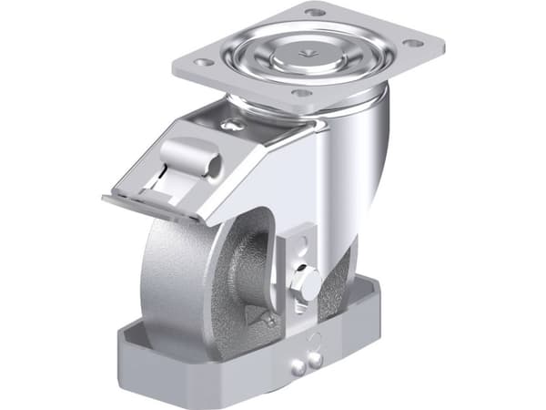 Blickle 933354 LH-G 150G-FI-FS Teräksinen kääntöpyörä Pyörän halkaisija: 150 mm Kantavuus (max.): 900 kg 1 kpl