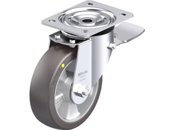 Blickle 936466 L-ALST 160K-ST-AS Ohjauspyörä terästä Pyörän halkaisija: 160 mm Kantavuus (max.): 400 kg 1 kpl