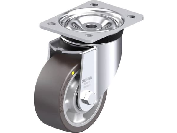 Blickle 936488 LK-ALST 127K-AS Ohjauspyörä terästä Pyörän halkaisija: 125 mm Kantavuus (max.): 450 kg 1 kpl
