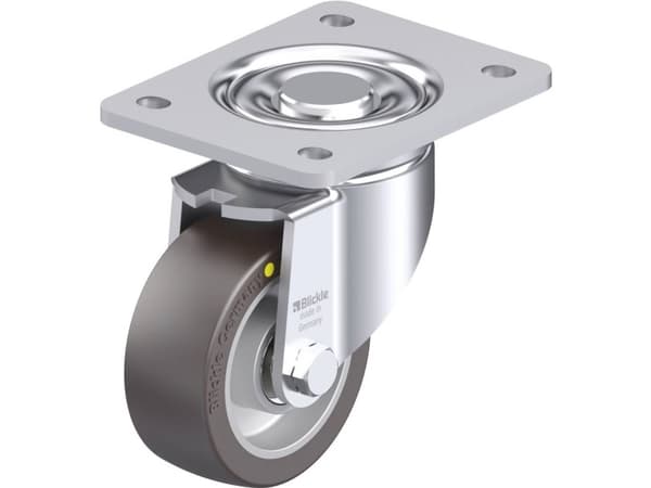 Blickle 936520 LH-ALST 100K-3-AS Teräksinen kääntöpyörä Pyörän halkaisija: 100 mm Kantavuus (max.): 320 kg 1 kpl