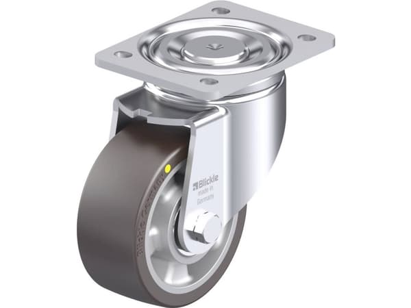 Blickle 936524 LH-ALST 127K-AS Ohjauspyörä terästä Pyörän halkaisija: 125 mm Kantavuus (max.): 450 kg 1 kpl