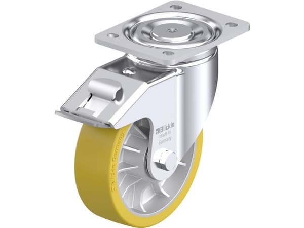 Blickle 936683 LH-ALTH 162K-FI Teräksinen kääntöpyörä Pyörän halkaisija: 160 mm Kantavuus (max.): 900 kg 1 kpl