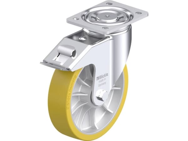 Blickle 936699 LH-ALTH 202K-FI Teräksinen kääntöpyörä Pyörän halkaisija: 200 mm Kantavuus (max.): 900 kg 1 kpl