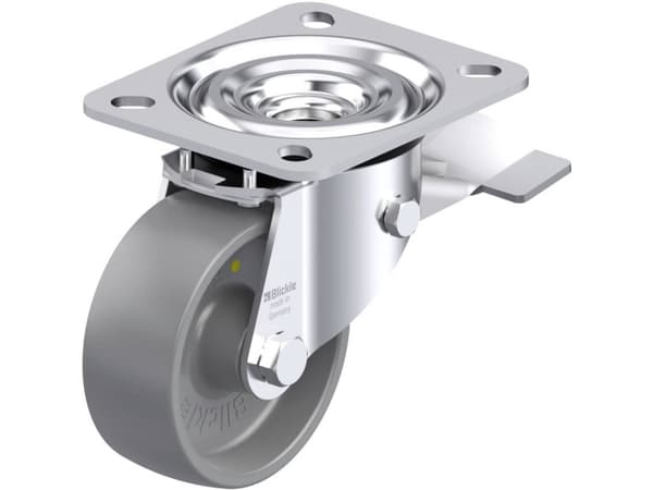 Blickle 936915 L-PO 80G-ST-ELS Teräksinen kääntöpyörä Pyörän halkaisija: 80 mm Kantavuus (max.): 220 kg 1 kpl