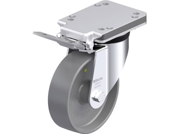 Blickle 936952 LK-PO 160G-IS-ELS Styrehjul i stål Hjuldiameter: 160 mm Bæreevne (maks.): 450 kg 1 stk
