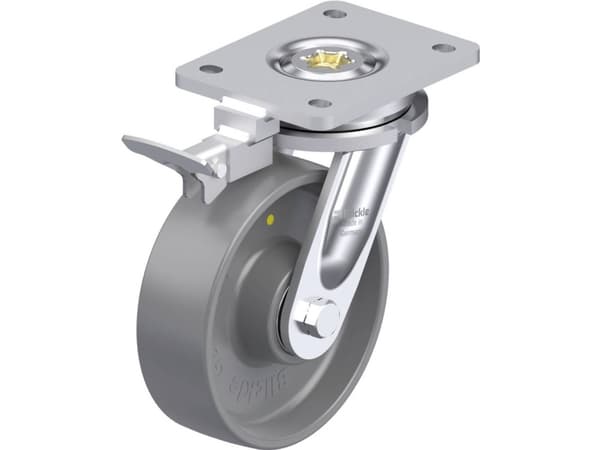 Blickle 937035 LO-PO 160K-ELS-RI4 Styrehjul til tung last Hjuldiameter: 160 mm Bæreevne (maks.): 450 kg 1 stk