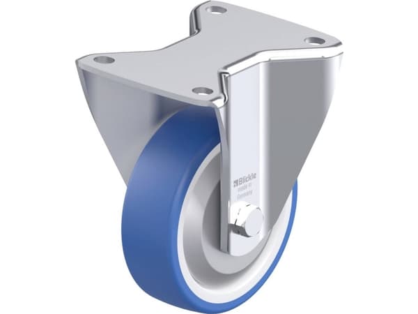 Blickle 938118 BH-POTHS 125K-3-FA Kiinteä teräspyörä Pyörän halkaisija: 125 mm Kantavuus (max.): 275 kg 1 kpl