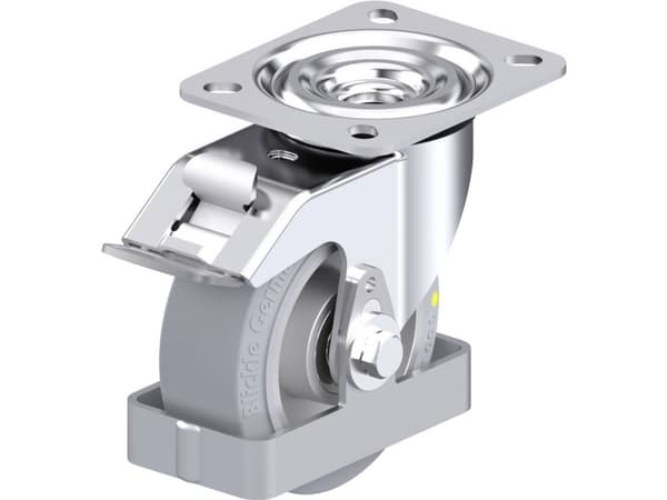 Blickle 938501 L-ALEV 100K-FI-SG-AS-FS Teräksinen kääntöpyörä Pyörän halkaisija: 100 mm Kantavuus (max.): 200 kg 1 kpl