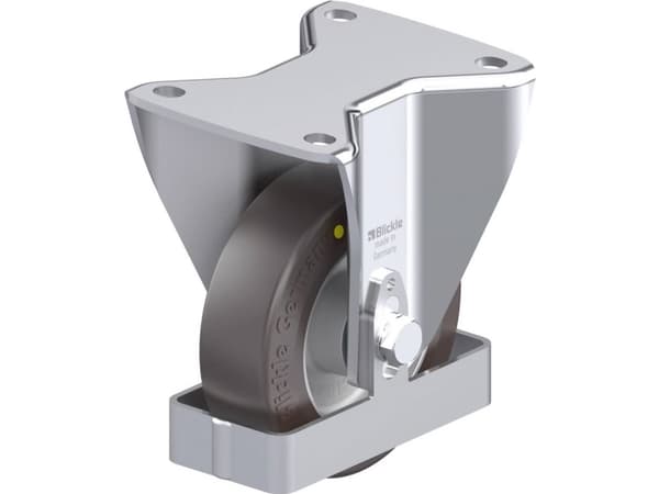 Blickle 939165 BH-ALST 125K-3-AS-FS Kiinteä teräspyörä Pyörän halkaisija: 125 mm Kantavuus (max.): 370 kg 1 kpl