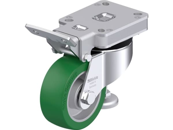 Blickle 896690 HRLK-ALST 100K Nostopyörä Pyörän halkaisija: 100 mm Kantavuus (max.): 230 kg 1 kpl