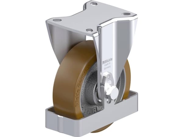 Blickle 939528 BH-GB 125K-1-FS Fast hjul i stål Hjuldiameter: 125 mm Bæreevne (maks.): 550 kg 1 stk