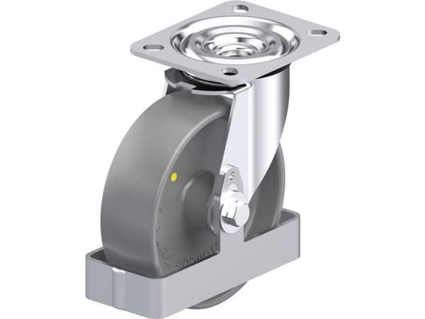 Blickle 939696 L-PO 125G-ELS-FS Styrehjul i stål Hjuldiameter: 125 mm Bæreevne (maks.): 250 kg 1 stk