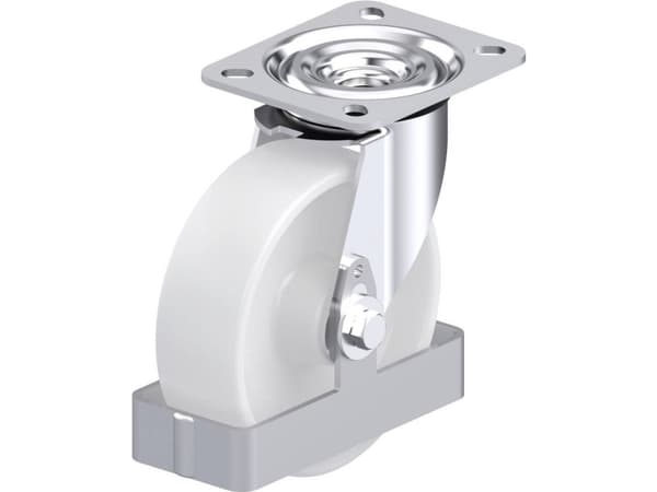 Blickle 939710 L-PO 125R-FS Teräksinen kääntöpyörä Pyörän halkaisija: 125 mm Kantavuus (max.): 250 kg 1 kpl