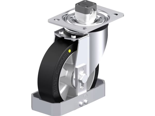 Blickle 940926 L-ALEV 160K-CS11-EL-FS Teräksinen kääntöpyörä Pyörän halkaisija: 160 mm Kantavuus (max.): 400 kg 1 kpl