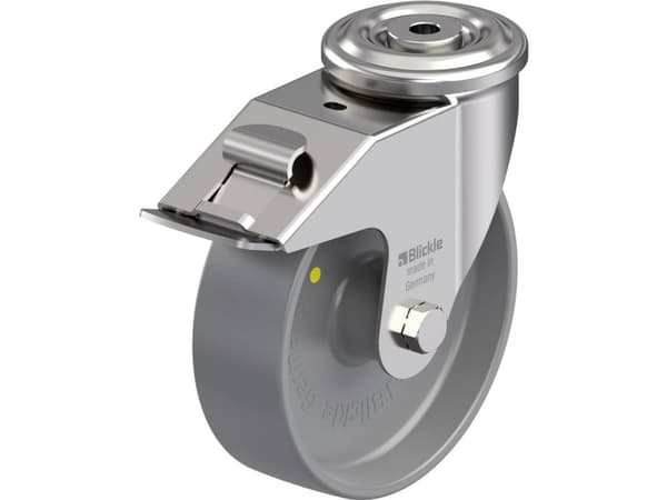 Blickle 945720 LEXR-PO 160G-FI-ELS Ohjauspyörä ruostumatonta terästä Pyörän halkaisija: 160 mm Kantavuus (max.): 300 kg 1 kpl
