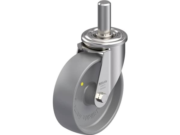 Blickle 945725 LEXZ-PO 125G-ELS Ohjauspyörä ruostumatonta terästä Pyörän halkaisija: 125 mm Kantavuus (max.): 150 kg 1 kpl